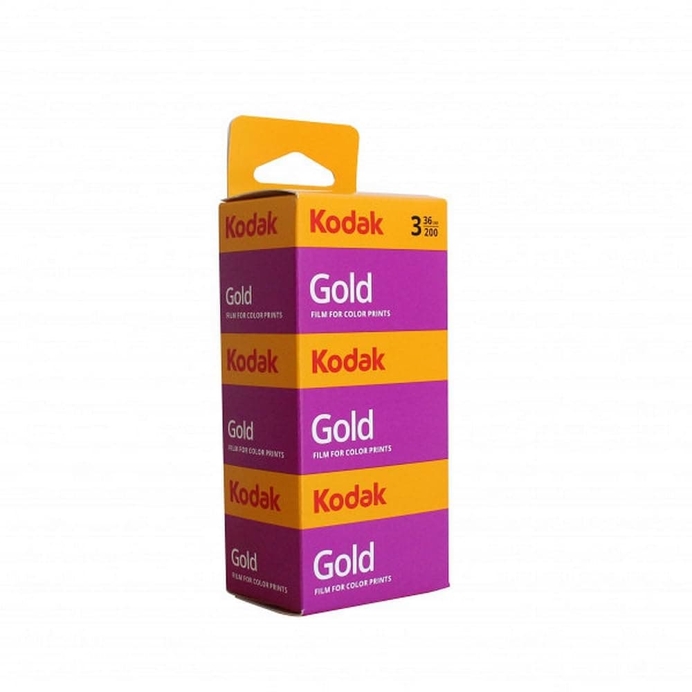 3 x Gold 200 ISO 36 Exposures, 35-mm Reel Photo Films Colour.