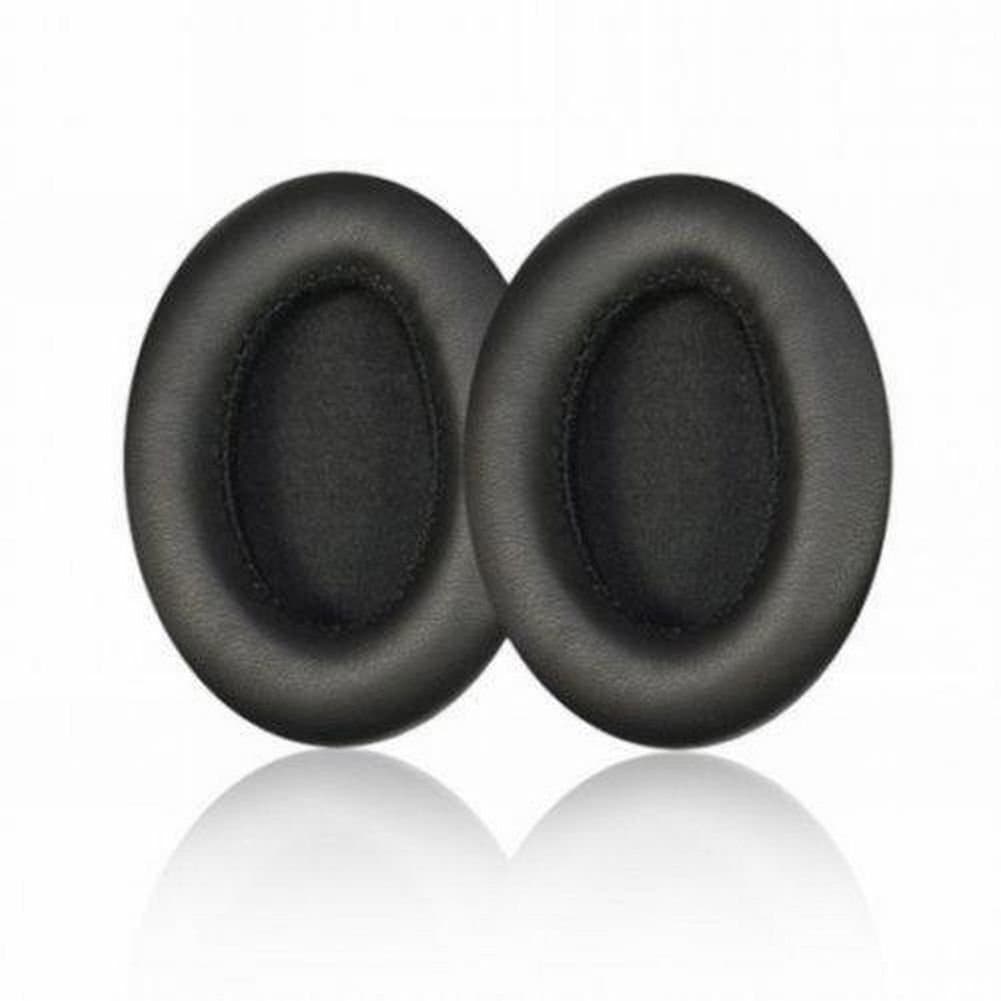 Nature Replacement Ear Pads Pad Cushion for JVC HA-NC100 HA-S500 Noise Cancelling Headphones / 100% Protein Leather, Durable and Soft