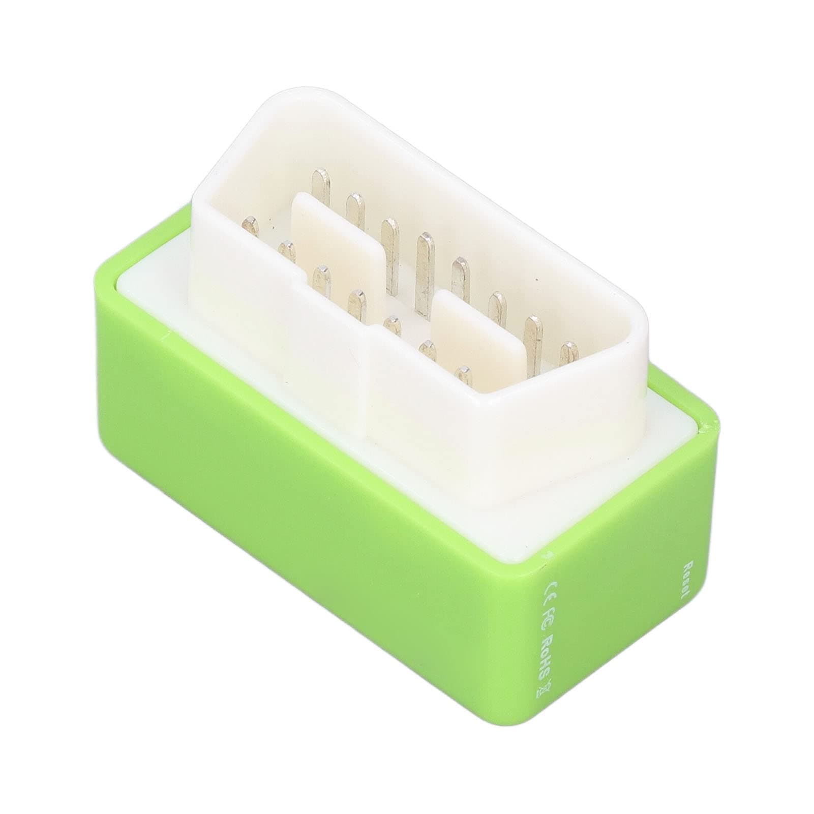 OBD2 ECO Fuel Save Power Chip Tuning Box, 15% Green ABS Fuel Economy Chip Tuning Box Universal for Cars Since 1996