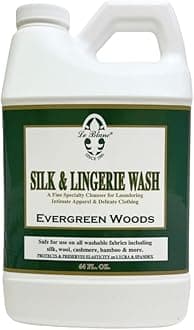 Le Blanc® Evergreen Woods Silk & Lingerie Wash – Luxury Laundry Cleanser for Delicates- 64 oz. (1 pack)