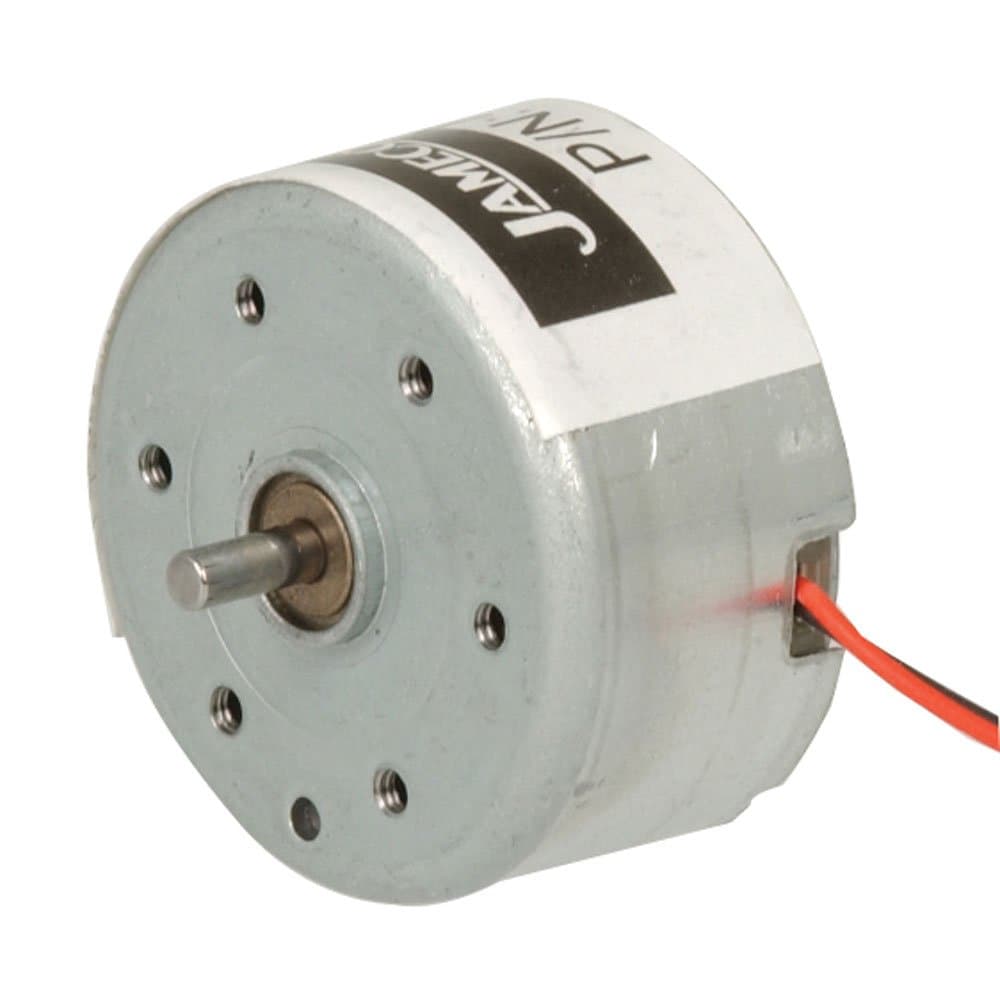 RF-300CA-11400-R DC Motor, 6 VDC, 0.065 AMPS, 24,000 RPM, 0.96" Diameter, 0.52" Depth (Pack of 2)
