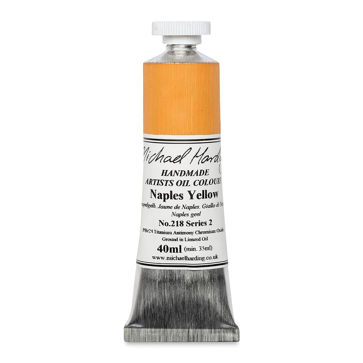 Michael Harding Oil Colour : 40ml Naples Yellow