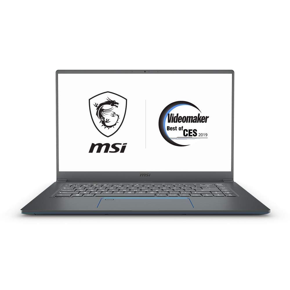 MSI PS63 Modern-018 15.6" Laptop, Intel Core i7-8565U, GTX 1650, 16GB RAM, 512GB SSD, Space Gray (Renewed)