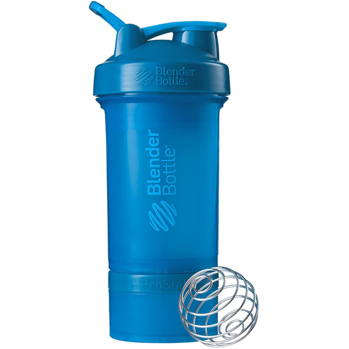 BlenderBottle C01714 Plastic Prostak Bottle, 650 ml (Cyan)