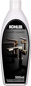 Faucet/Tap Cleaner Liquid 500 ml | Non-Toxic Cleaning Solution | Ideal for Rose/French Gold, Brushed Bronze/Nickel Finishes | Removes Spots, Deposits, Marks and Soap Scums Effectively