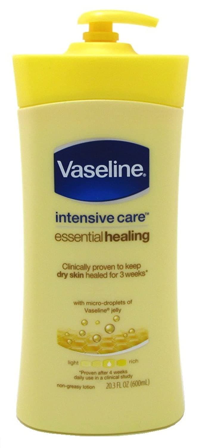 Vaseline Intensive Care Lotion Essential Healing 20.3 Ounce (600ml) (2 Pack)