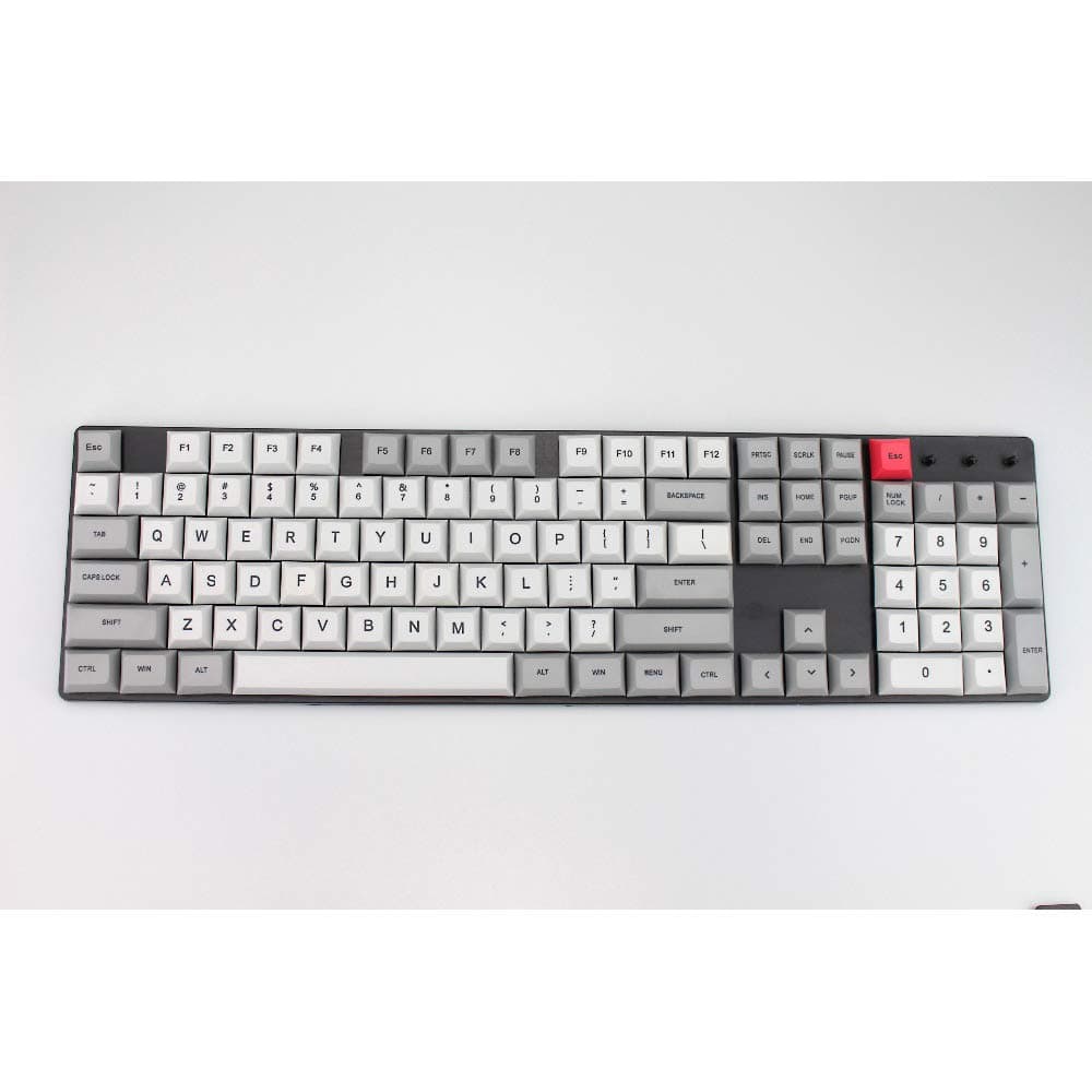 ONECAP DSA Granite keycap 108 Keys PBT Keycap Dye-Sublimated Keycaps for Mechanical Gaming Keyboard