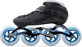 Speed Inline Racing Skates - Carbon Fiber Composite Speed Skate for Men, Women, and Kids - Indoor/Outdoor Skating