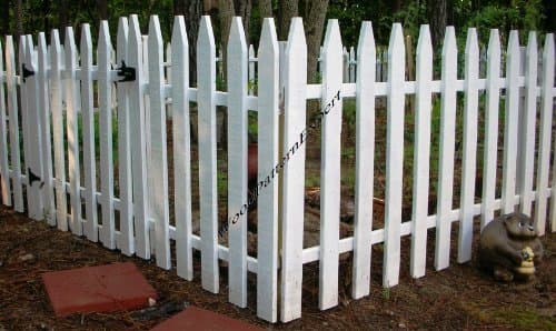Garden Fence How-to Book; Paper Pattern Plan to DIY and Easily Build Any Size Civil War Picket Style