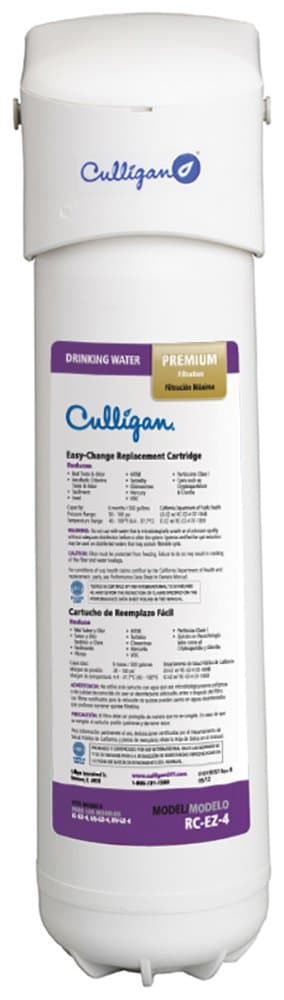 Culligan EZ Change Advanced Icemaker and Refrigeration Filtration System