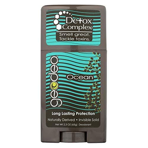 Geo-Deo Natural Deodorant Stick with Detox Complex Ocean - 2.3 oz - Upto 24 Hr Protection