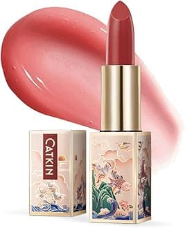 CATKIN Lip Balm Color Tinted Lip Stain Ultra Hydrating Moistrurizer Lip Care with Vitamin E Nourishing For Cracked & Dry Lips 0.12 oz C05 Dusty Rose