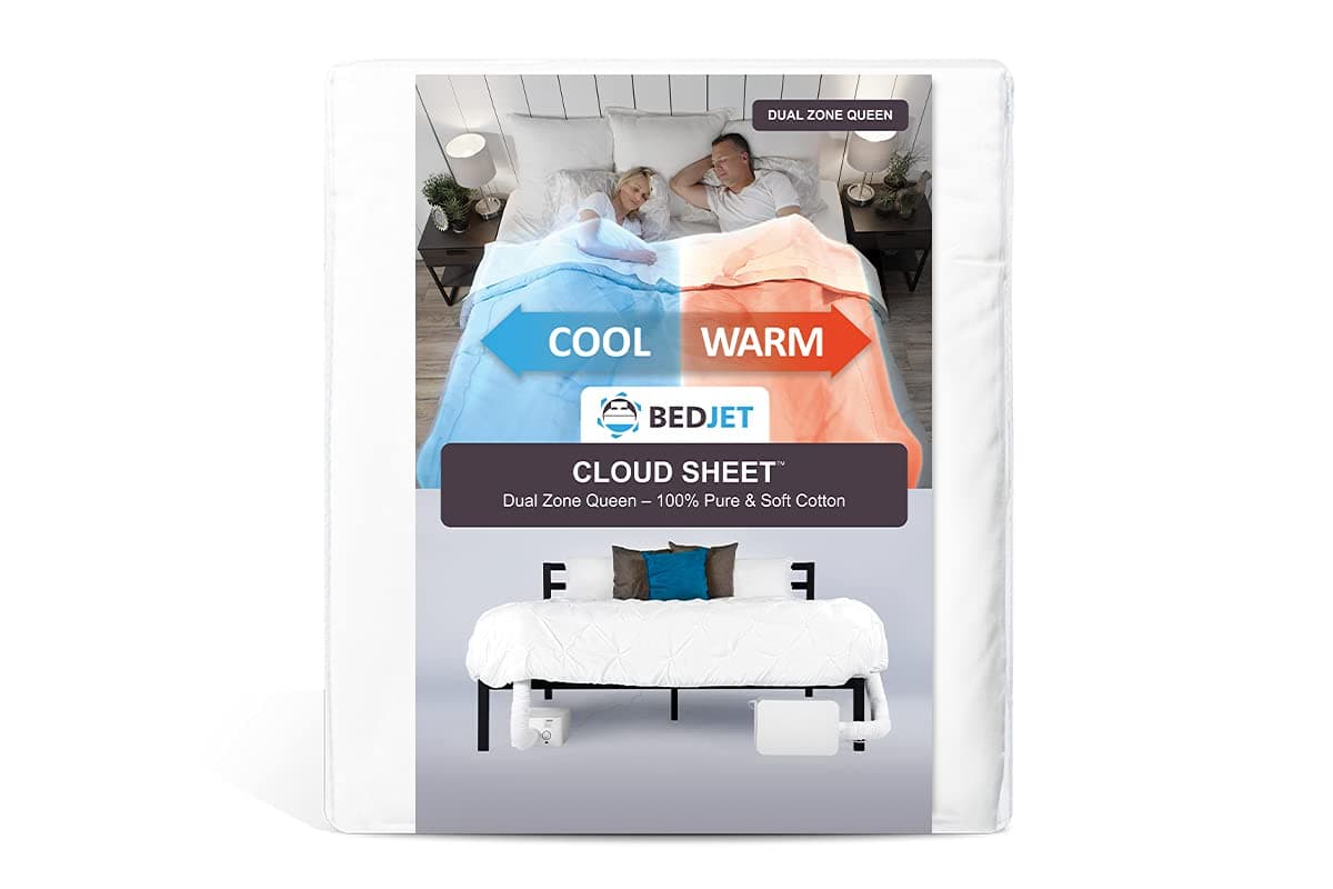 BedJet AirComforter Sheet Accessory, Queen Size - BedJet NOT INCLUDED (Cooling + Heating for your Mattress)
