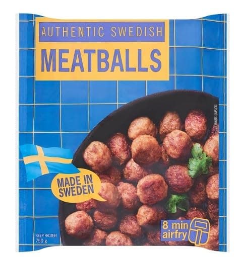 Swedish Meatballs 900g (Frozen)
