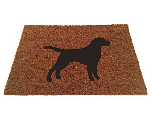 Labrador Retriever Silhouette Doormat (24"x36")