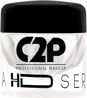 C2P Pro Eyeshadow Pigment for Eye Makeup - 2g | Long-Lasting and Highly Pigmented Loose Precious Pigments with Metallic Effect | Cosmetics For Women and Girls (Blue Moon 191, 02 Gram)