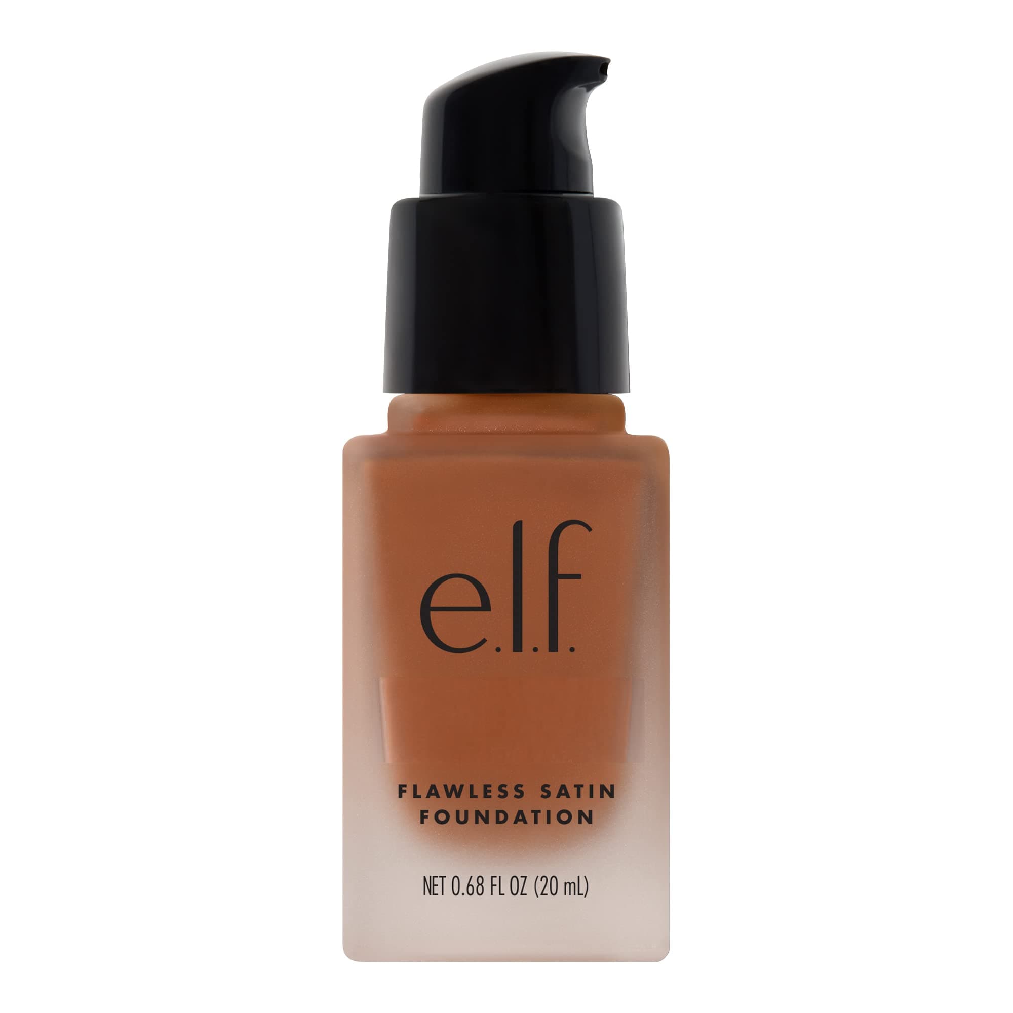 Flawless Satin Foundation, Lightweight & Medium Coverage, Semi-Matte Finish, Vegan & Cruelty-Free, Coco, 0.68 Fl Oz (20mL)