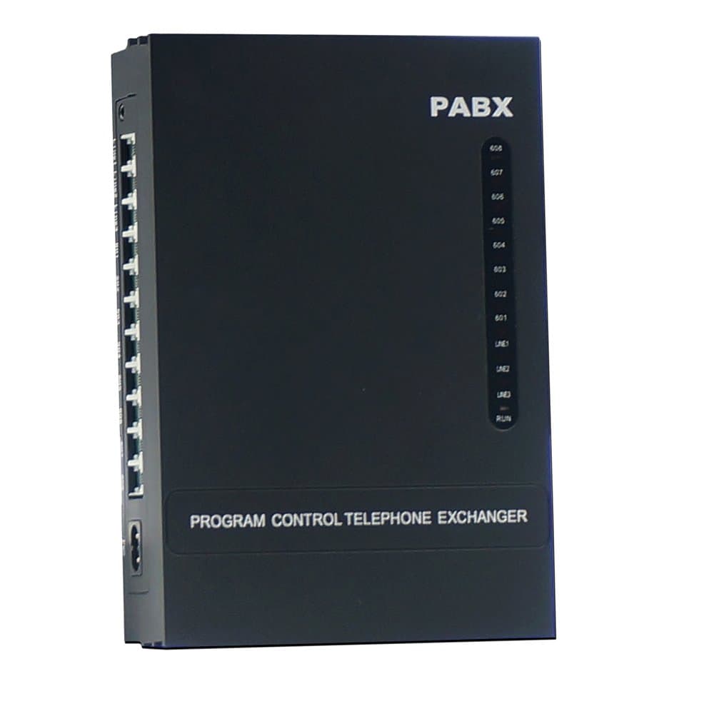 SOHO-PBX SP-208 (2 x 8) PABX Telephone Switch System Control Exchange 110V…