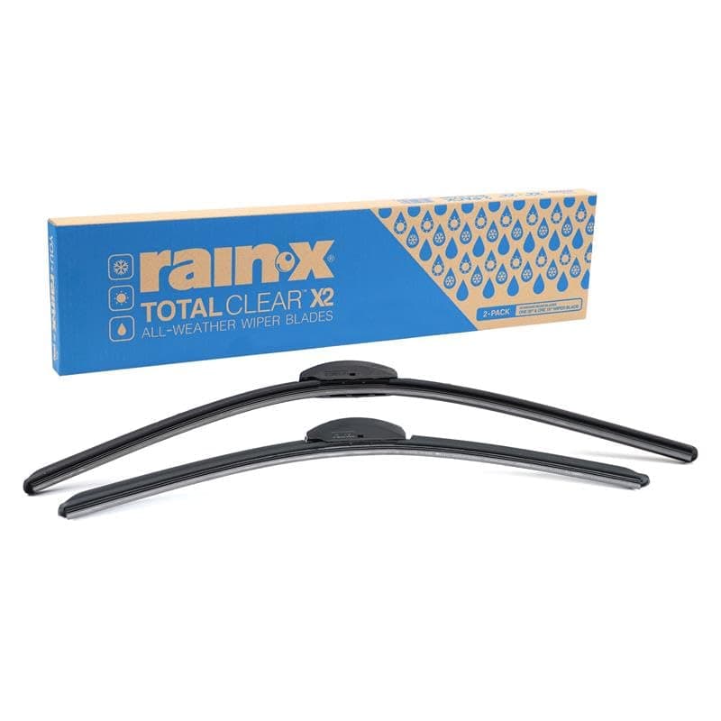 810335 Total Clear Beam Wiper Blades 26" & 20" Windshield Wipers for All-Weather Performance, Rubber Squeegee for Smooth Clean Wipe & Quiet Operation - 2 Pack Value