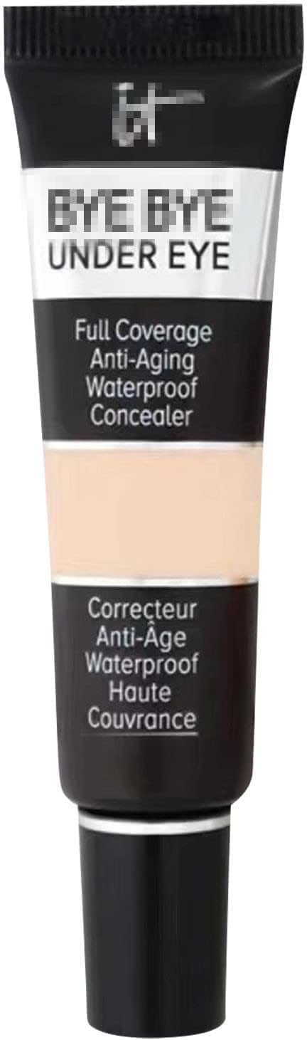 Bye Under Eye Full Coverage Waterproof Concealer, Neutral Medium, Bye Bye Under Eye Full Coverage Anti-Aging Waterproof Concealer, Matte & Poreless Ultra Blendable 12ml (B)