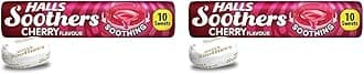 Soothers Real Cherry Juice Sweets, 45g (Pack of 2)