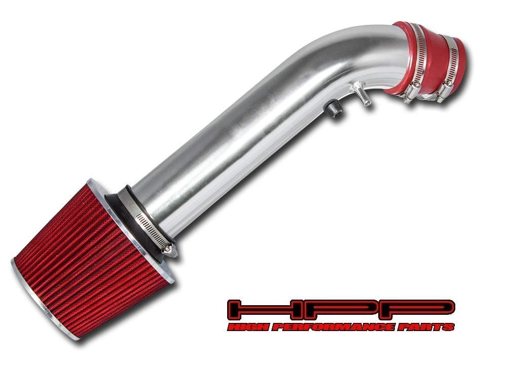 High Performance Parts Short Ram Air Intake Kit & Red Filter Combo Compatible for 96 97 98 Honda Civic HX EX 1.6L L4 Engine