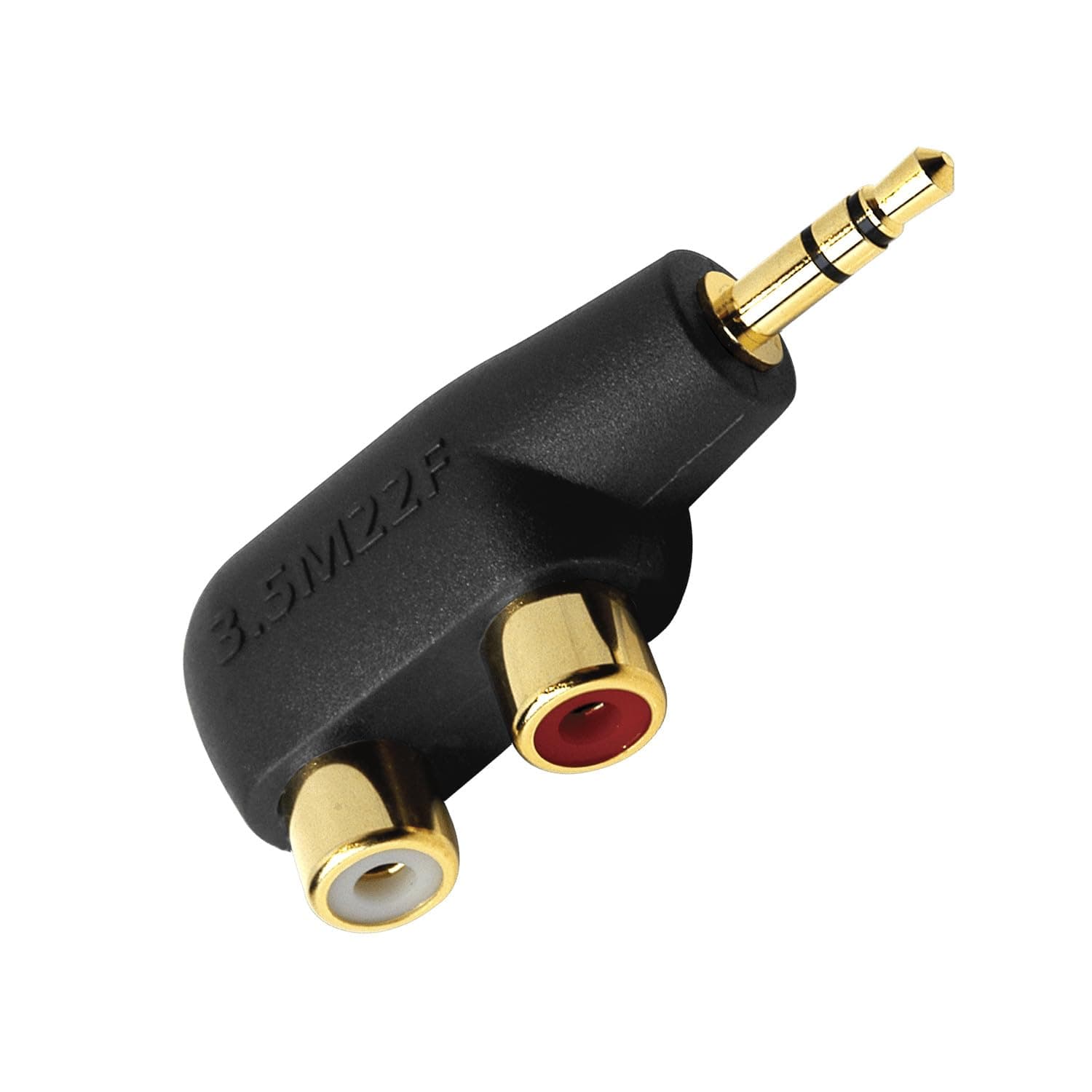 3.5 mm Stereo to 2 x Female RCA