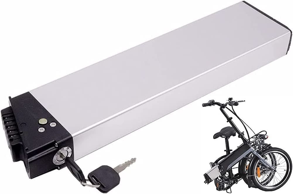 Ebike Battery Pack 48V 8Ah 10.4Ah 12Ah 14Ah Folding Built-In Electric Bicycle Lithium Battery for 1200W 1000W 800W 750W 500W 350W Bicycle Motor 48V 8AH,430mm