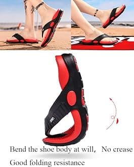 Massage Flip Flops for Men & Women, Acupressure Sandals Massage Slippers, Summer Breathable Beach Shoes
