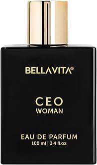 Bella Vita Luxury CEO Woman | Long Lasting Eau De Parfum 100ml Perfume | With Bergamot, Tonka & Vanilla | Premium, Woody & Fruity Fragrance Scent for Women