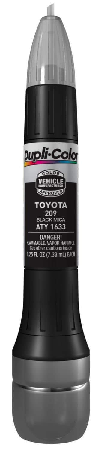 Dupli-Color ATY1633 Scratch Fix All-In-1 Exact-Match Automotive Touch-Up Paint – Toyota Black Mica – 0.25 oz. Paint Pen