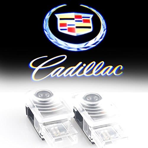 2XLED Laser Projector Logo Shadow Door Courtesy Light Cadillac CTS SRX ATS XTS