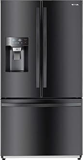 WRFS26SUJE 25.5 Cu. Ft. French Door Dispenser Refrigerator With a Dual Ice Maker - Black Stainless Steel