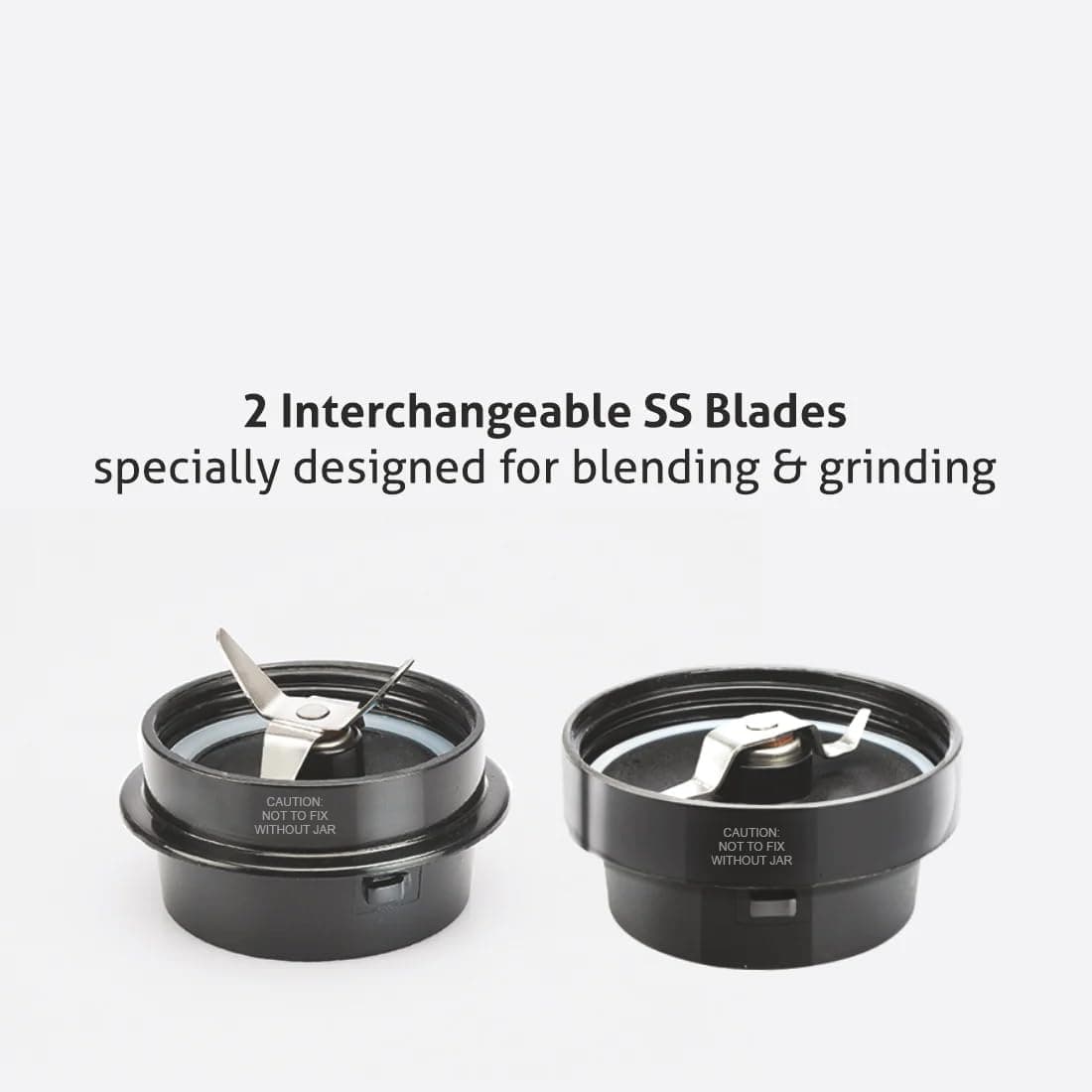 Glen Polycarbonate Multi Function Active Blender 350 Watt With 4 Jar Silver 2 Years Warranty, 350 Watt (SA4048BGCG_New)