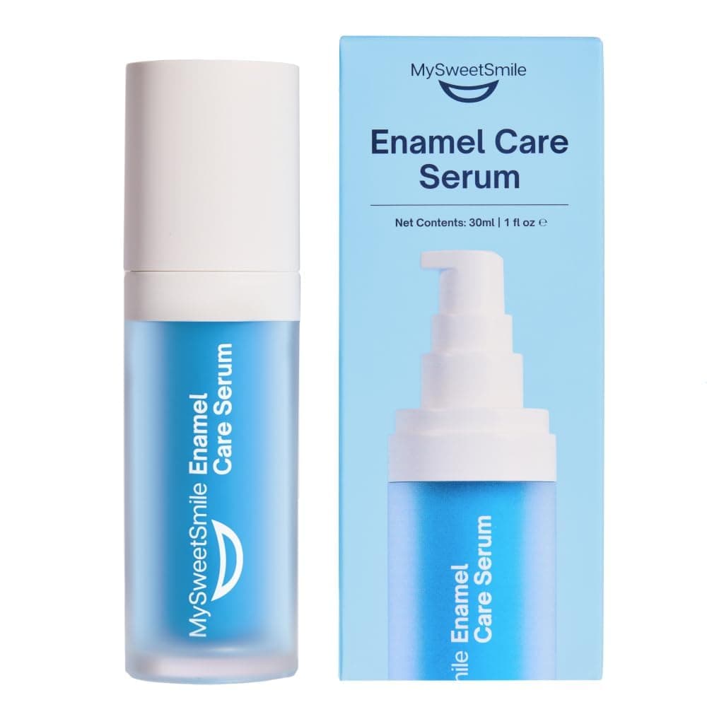 Enamel Care Serum – Hydroxyapatite Formula – Stops Sensitive Teeth & Repairs Tooth Enamel – Dentist-Approved & Naturally Whitens – IndyBest Award-Winning Brand – Fresh Mint Flavour