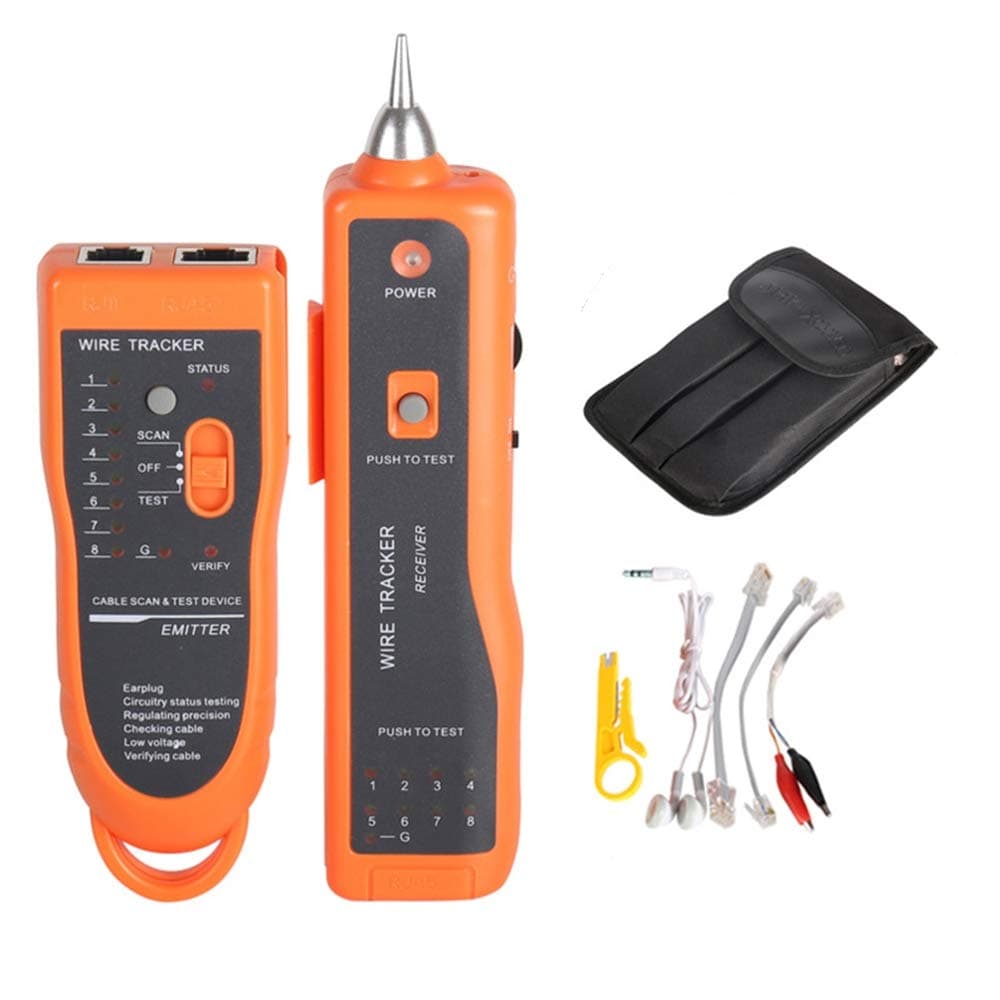 Cable Tester Wire Tracker RJ11 RJ45 Cat5 Cat6 Line Finder Ethernet LAN Network Line Detector