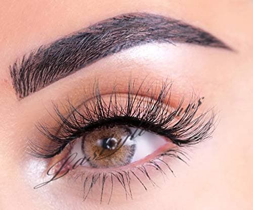 Fleekylicious by Lashylicious - 100% 3D Mink Eyelashes - Natural Fluffy With Super Felxible Band and Useable 20+ times - Glamorous Fake lashes Extensions