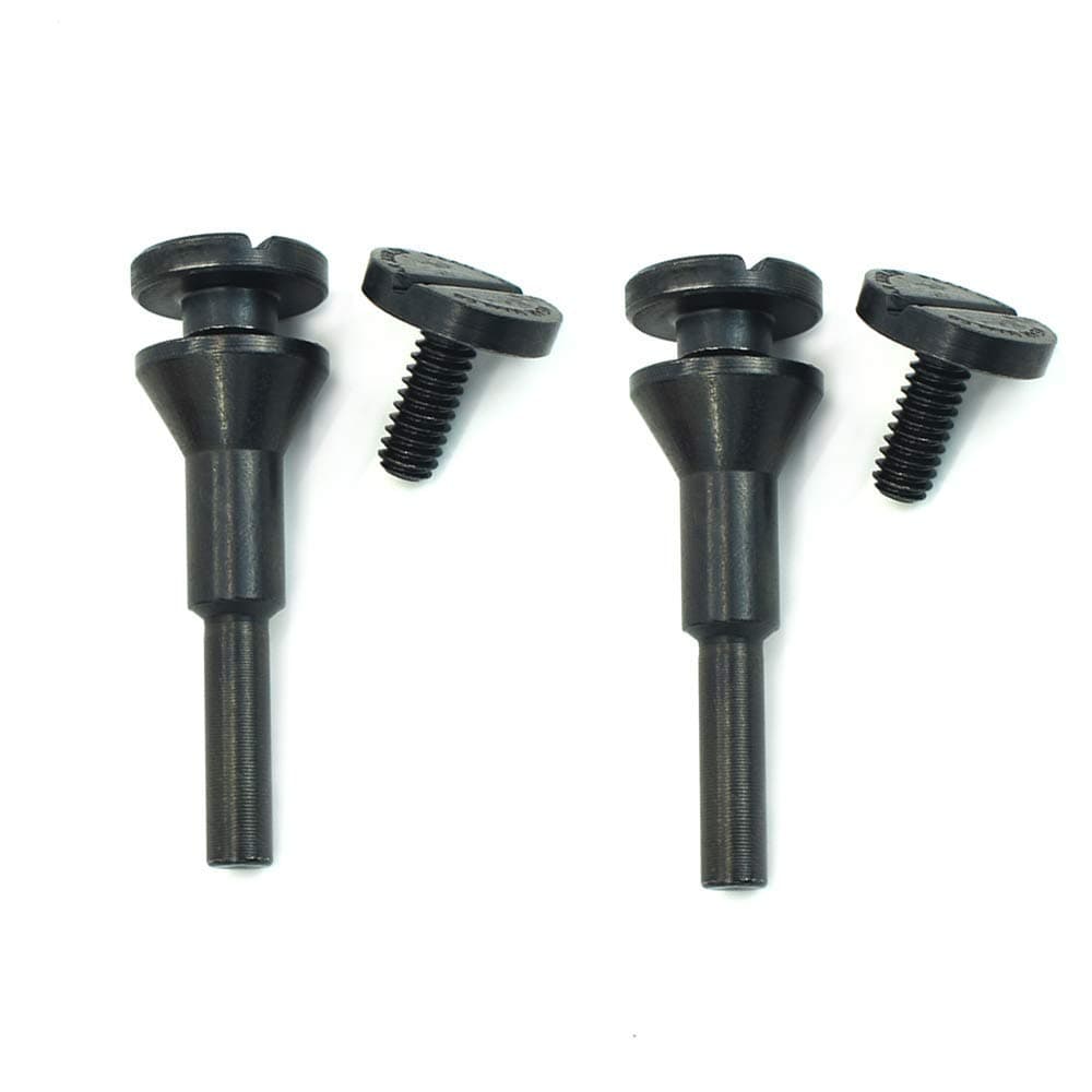 Mounting Mandrel 3/8" & 1/4" Arbor Hole (2pack) for Type 1 Cut-Off Wheel 1/4" Shaft for Die Grinder Rotary Tool