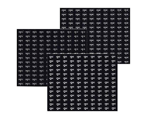 Vending Machine Price Labels Generic soda, Snack $1.50, 1.75, 2.00 (Black) Quantity 390 (one Sheet Each)