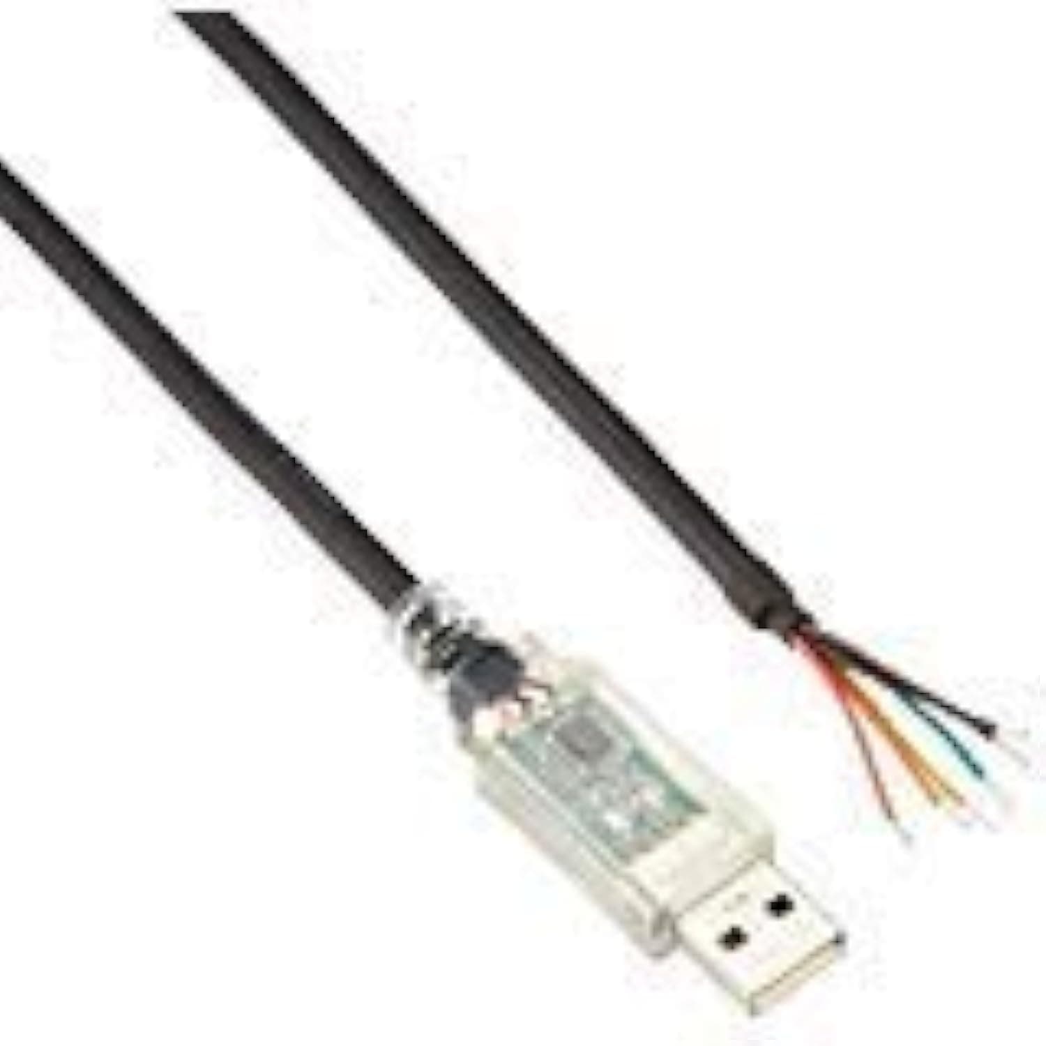 FTDI USB-RS232-WE-1800-BT Cable, USB to RS232 Serial, 1.8M, Wire END (5V)