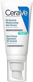 CeraVe Oil Control Gel Cream lightweight Moisturizer for Oily & Combination Skin with Ceramides, Hyaluronic Acid & Niacinamide | Dermatologist Recommended (52ml)