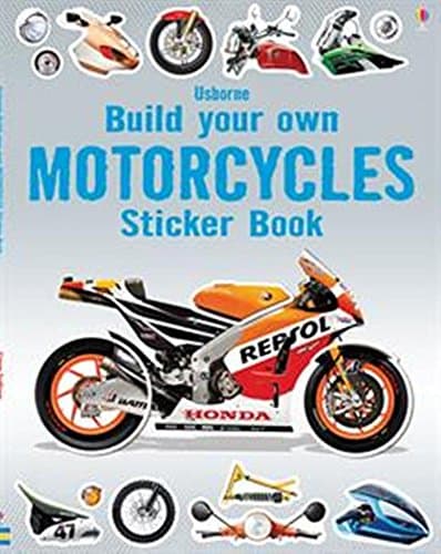 Build Your Own Motorcycle Sticker Book