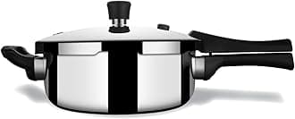 Stahl Xpress Triply 3.5 L Triply Pressure Cooker Pan, Induction Cooker, Outer Lid Pressure Cooker, Induction & Gas Stove Compatible, 5 Years Warranty