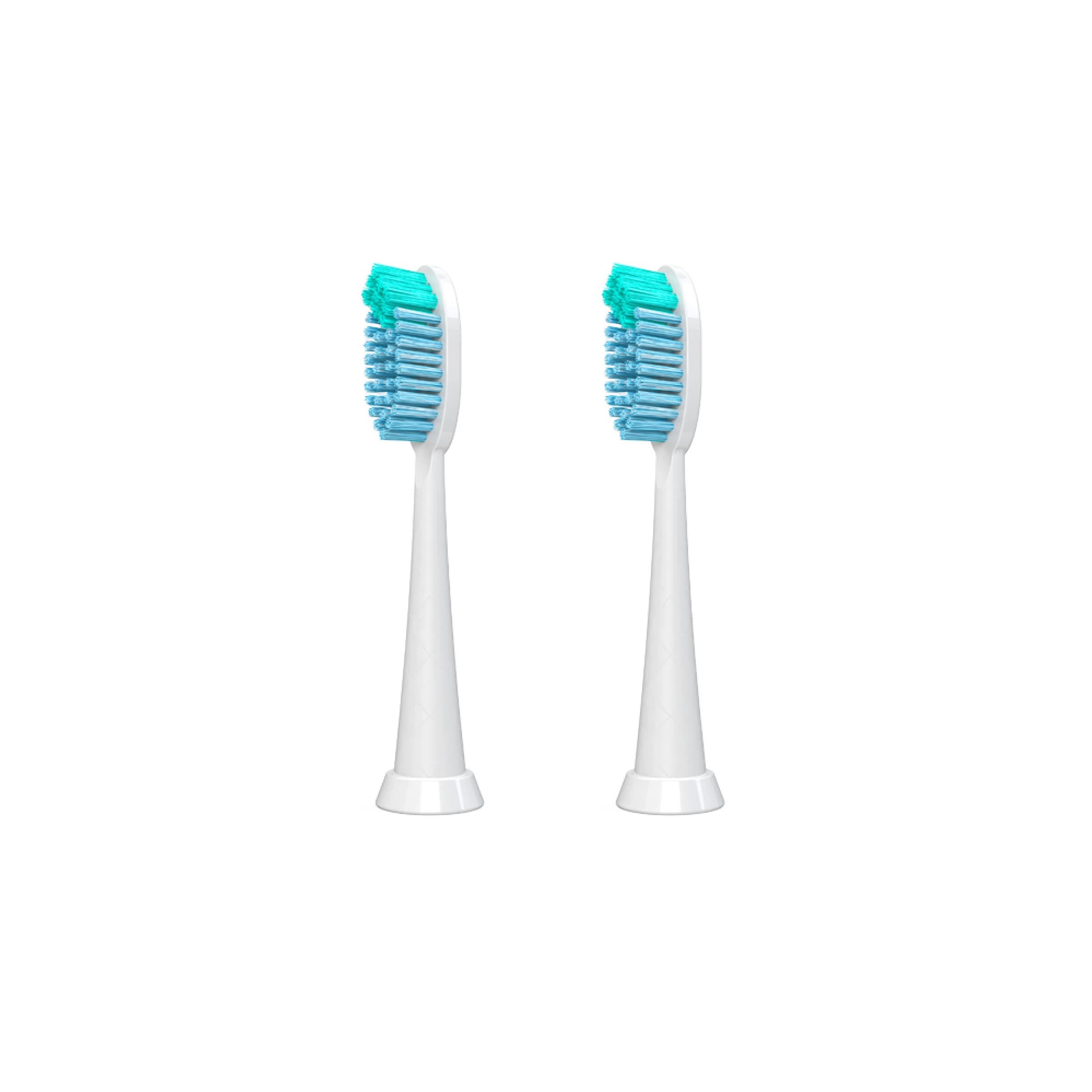 Sonic Electric Toothbrush Replacement Heads (2-Pack) – Whitening Head – Replacement Heads for the TAO Clean Electric Toothbrush and Docking Station