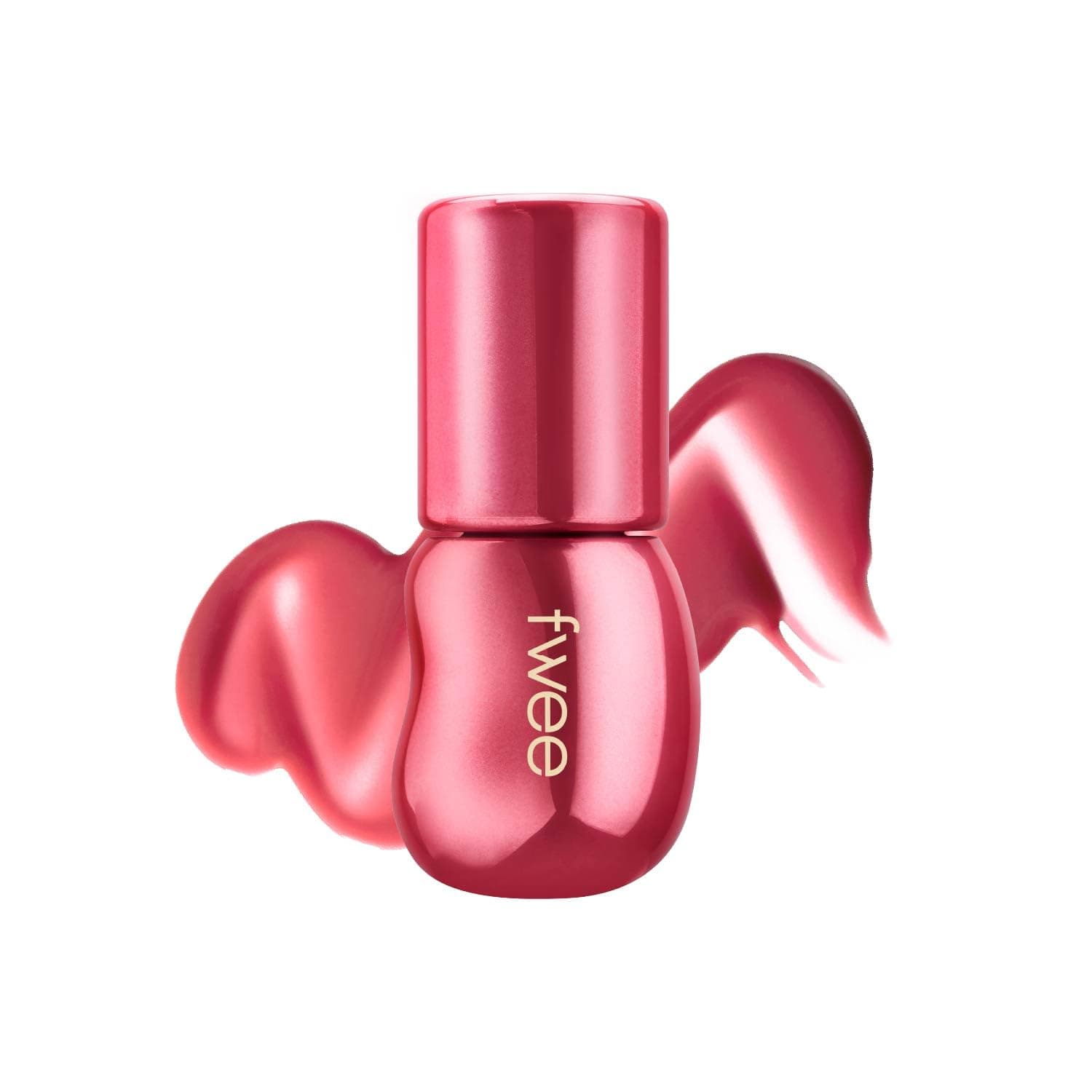 fwee 3D Voluming Gloss 70% (Rich) | Lychee 70% | High Shine, Non-Sticky Lip Gloss for Makeup | Long-Lasting, Moisturizing Gel Formula | 30%, 70% Pigment Options | 5.3g