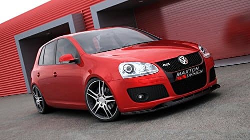 Maxton Design Front Splitter Compatible with VW Golf MK5 GTI
