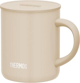 Thermos JDG-352C BE Vacuum Insulated Mug, 11.8 fl oz (350 ml), Beige