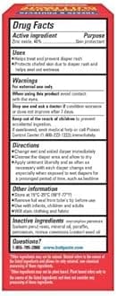 Boudreaux's Butt Paste Maximum Strength Diaper Rash Cream, Ointment for Baby, 2 oz Tube, 3 Pack