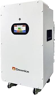 48V 206Ah LifePO4 Lithium Battery 10Kwh Solar Storage Grade A Battery Cells 16S1P Built in 100A BMS Bluetooth Wireless Connection Remote Control Outdoor Indoor Universal Home Energy