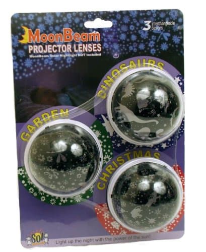 Moonbeam 3 Count Projector Lens, Christmas Theme